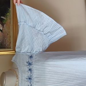 Light blue blouse size XS